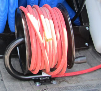 Garden Hose 50ft X 1/2 in ID HBD Thermoid Inc ValuFlex (ValueFlex or Texcel) 200psi Red GS GP 263-150